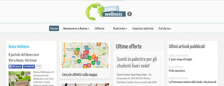 Roma Wellness. Il primo portale dedicato a chi vuole vivere secondo...benessere!
