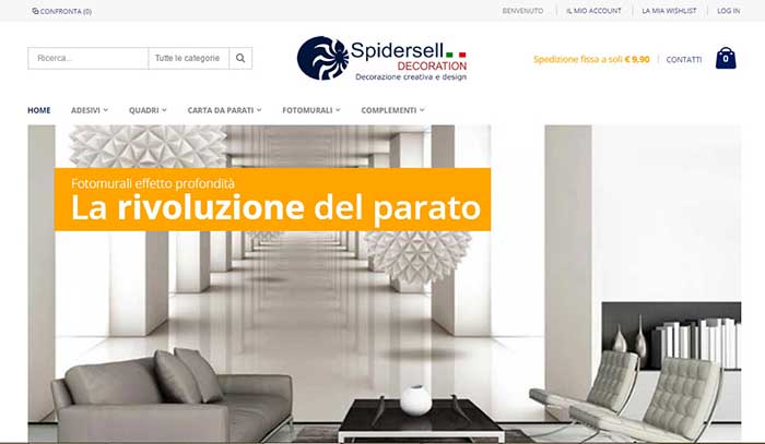E-Commerce Magento Spidersell Decoration